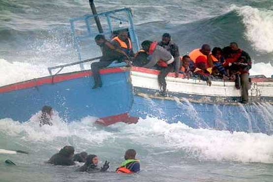 ۲۵ مهاجر در سواحل لیبی غرق شدند