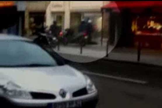 عجیب ترین سرقت مسلحانه در پاریس + فیلم