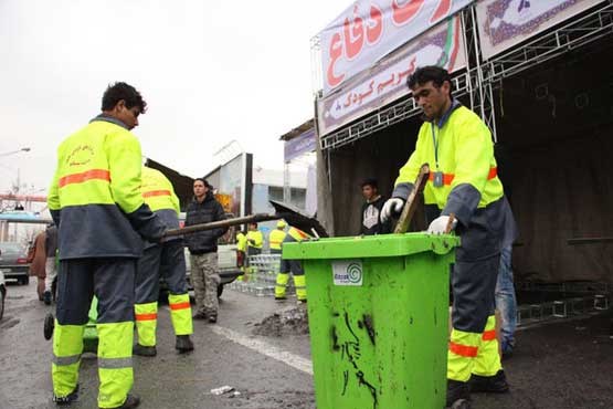 افزایش 20 درصدی تولید زباله تهرانی ها در شب یلدا