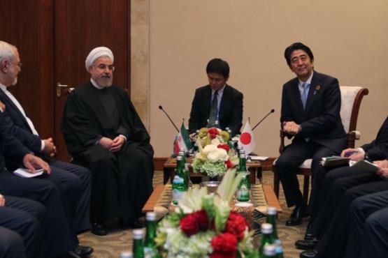 رایزنی روحانی با نخست وزیر ژاپن در باره مبارزه با تروریسم