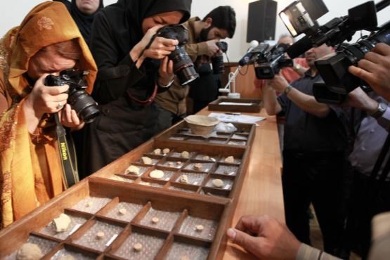 فیلم مراسم تحویل گنج ۶۰۰۰ ساله به ایران