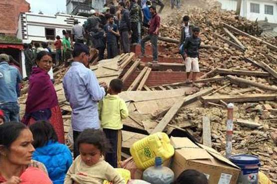 بیش از 1800 کشته و 5هزار زخمی در زلزله مهیب نپال