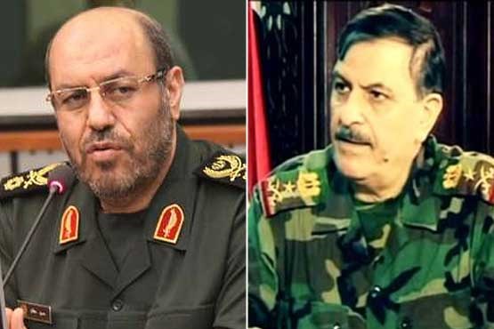 وزیران دفاع ایران و سوریه تلفنی رایزنی کردند