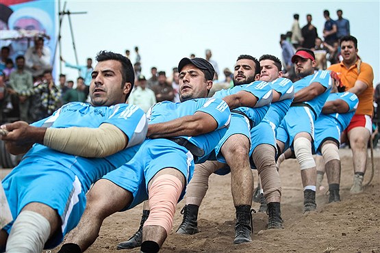 پنجمین دوره مسابقات طناب کشی