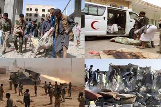 ۱۶۰حمله موشکی به مناطق مختلف یمن
