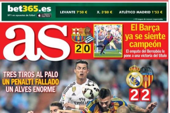 صفحه نخست روزنامه‌های ورزشی امروز اسپانیا +تصاویر
