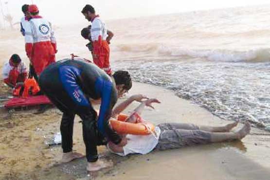 ۱۰ نفر در تعطیلات هفته گذشته غرق شدند