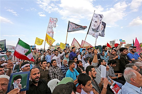 تجمع بزرگ  اجازه نمی دهیم در مشهد‎
