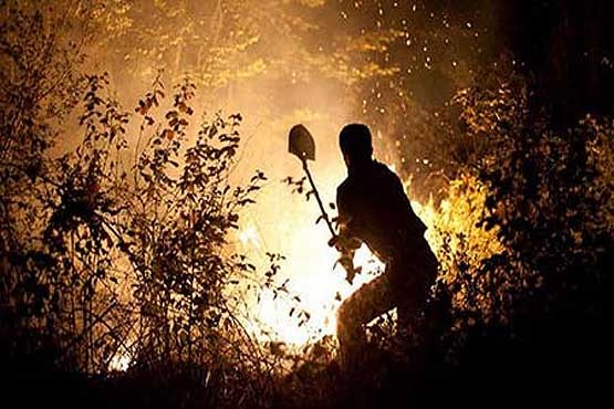 آتش سوزی در 150 هکتار از جنگل​های خرم آباد