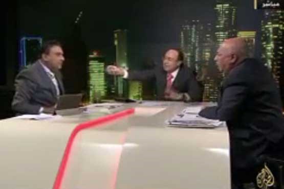 درگیری در برنامه زنده الجزیره