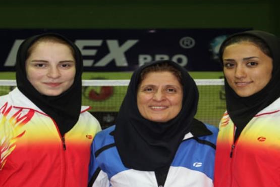 دختران بدمینتون باز ایرانی بر سکوی قهرمانی رقابت های بین المللی موریس