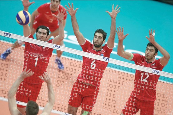 دومین قدرت نمایی والیبال ایران مقابل قهرمان المپیک