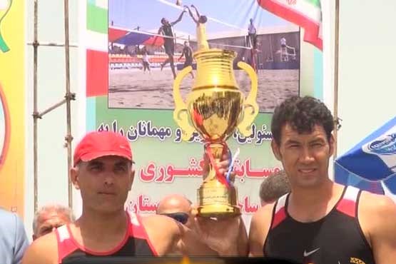 قهرمانی تیم آق قلا در والیبال ساحلی کشور