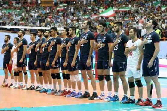 تیم ملی والیبال ایران در رتبه هشتم جهان