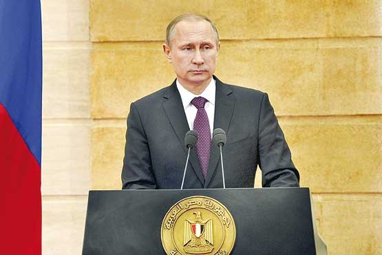 پوتین، ورود روسیه به جنگ با داعش را رد نکرد