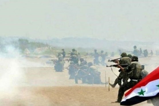 عملیات گسترده ارتش سوریه علیه تروریست‌ها آغاز شد