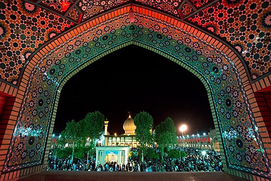 احیاء شب بیست‌ویکم رمضان در حرم شاهچراغ (ع)