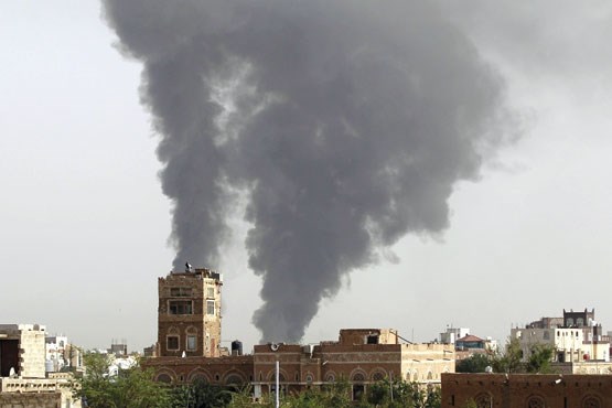 سرنگونی بالگرد نظامی عربستان در یمن