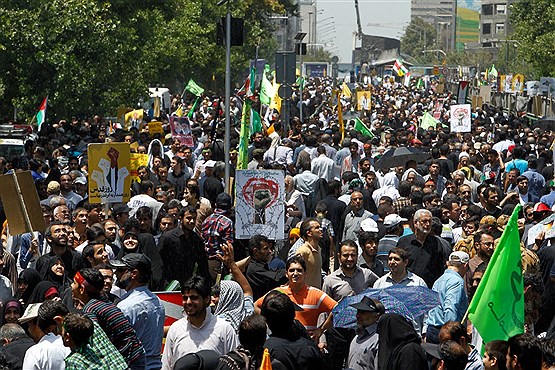 راهپیمایی روز جهانی قدس در تهران