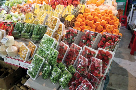 قیمت میوه و سبزیجات در تهران + جدول