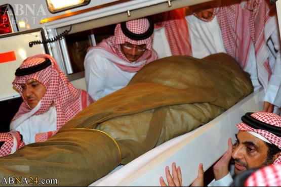 سعود الفیصل دفن شد + عکس