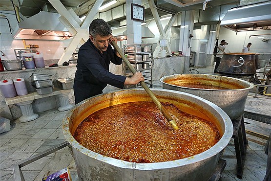آشپزخانه حرم مطهر امام رضا (ع)‎