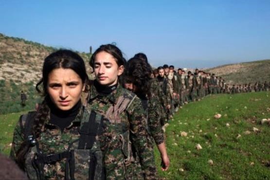 زنان کردی که با داعش می‌جنگند + اسلایدشو