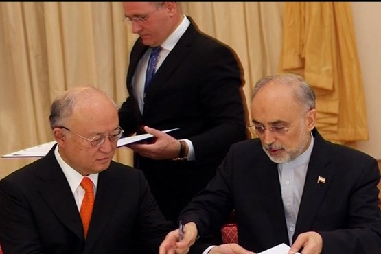 امضای نقشه راه میان آژانس انرژی اتمی و ایران