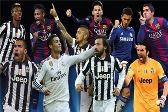 برترین‌های فوتبال اروپا در فصل گذشته اعلام شد