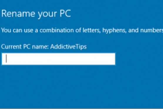 نام کامپیوتر خود را در ویندوز 10 تغییر دهید + آموزش
