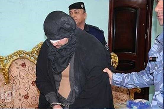 دستگیری عضو ارشد داعش با لباس زنانه + عکس