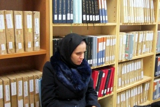 این زن نابینای ایرانی با سازش غوغا می کند+عکس
