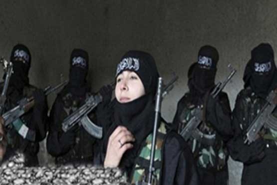 پادگان زنان انتحاری داعش در موصل + عکس