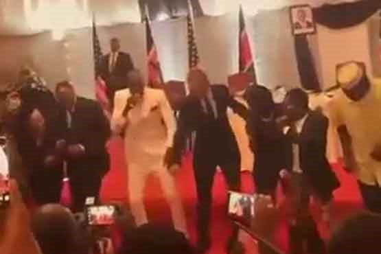 رقص کنیایی اوباما + فیلم