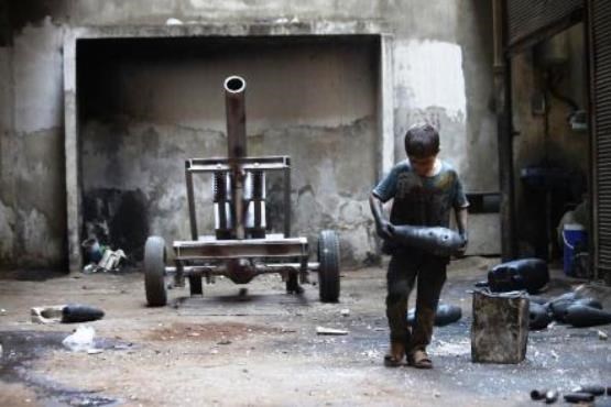 کار و زندگی در نقاط جنگ‌زده سوریه +اسلایدشو