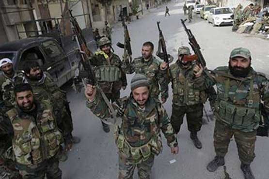 5000 فرد مسلح تسلیم ارتش سوریه شدند