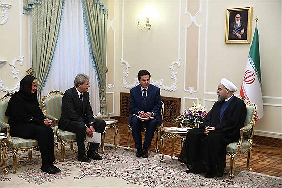 دعوت رسمی نخست وزیر ایتالیا از دکتر روحانی