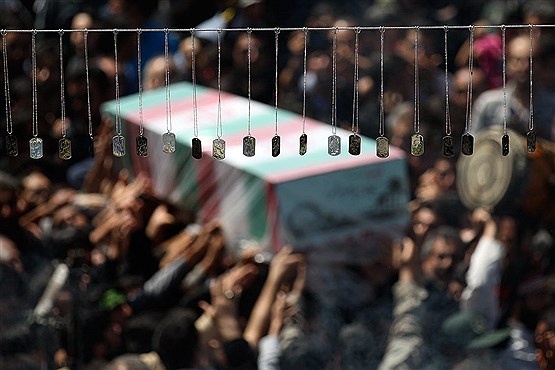تشییع شهدای غواص در تهران