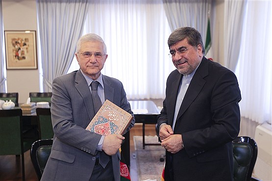 دیدار وزیر فرهنگ و ارشاد افغانستان با جنتی
