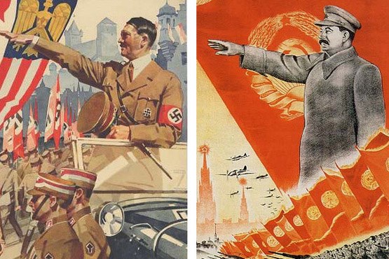 آلمان ‌نازی و شوروی پیمان عدم مخاصمه امضا کردند + عکس