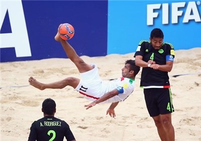 گل ایران به مکزیک سومین گل برتر جام جهانی ساحلی