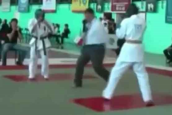 ضربه نابودکننده در مبارزه کاراته