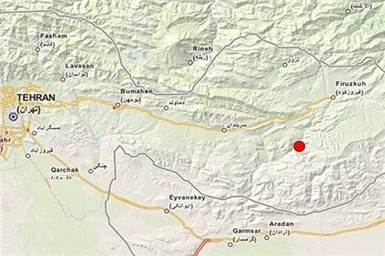 زلزله فیروزکوه، تهران را لرزاند