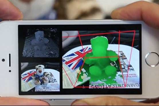 تبدیل تلفن همراه به اسکنر سه‌ بعدی با برنامه جدید