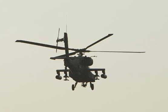 فرود اضطراری یک فروند بالگرد ارتش در دانسفهان