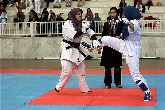 3 مدال رنگارنگ برای دختران کاراته کای ایرانی