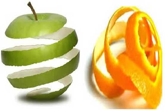 تشریح خواص غذایی پوست میوه ها