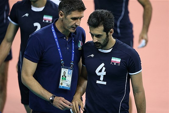 کاپیتان و سرمربی تیم والیبال ایران پس از شکست چه گفتند؟