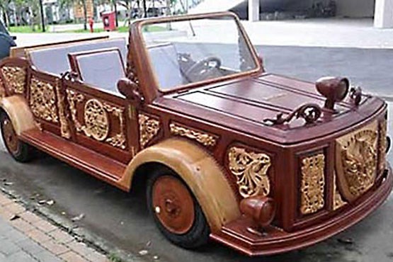 ابتکار ایرانی؛ ماشین عروس چوبی