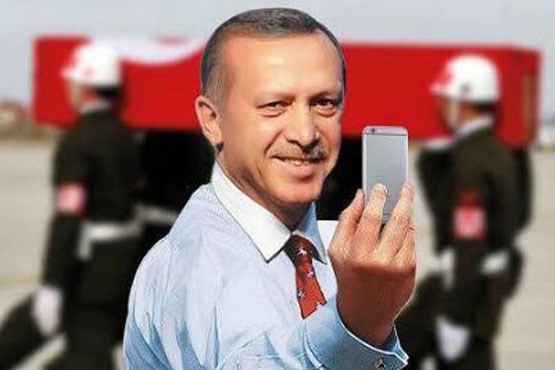 سلفی جنجالی رئیس جمهور ترکیه + عکس